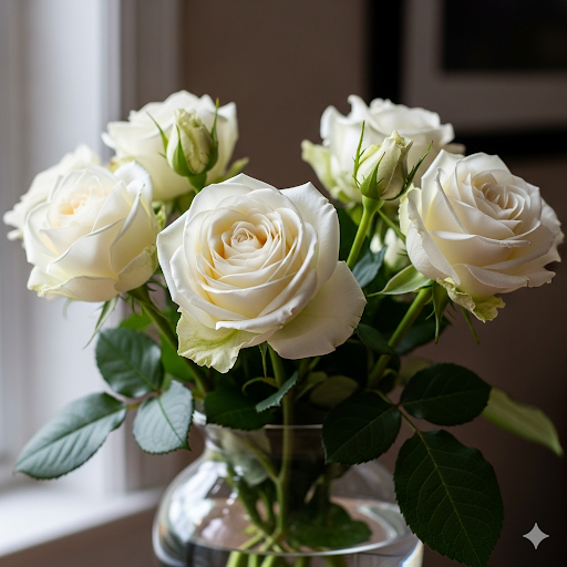 Winter Whites Rose Collection